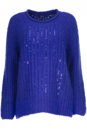 Вязаный свитер Laurel. Цвет: синий