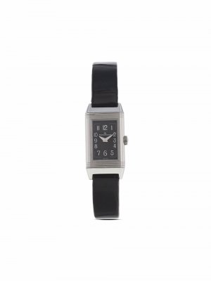 Наручные часы Reverso One Lady pre-owned 20 мм 2020-го года Jaeger-LeCoultre. Цвет: черный