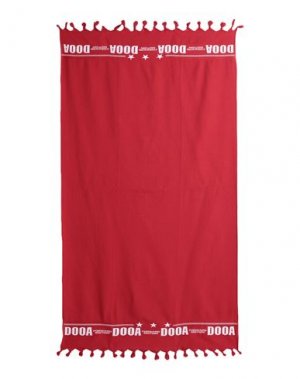 Пляжное полотенце DOOA. Цвет: красный