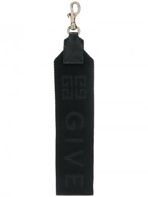 Брелок с логотипом Givenchy. Цвет: черный
