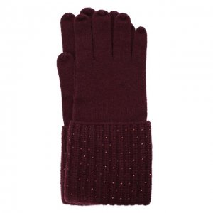 Кашемировые перчатки William Sharp. Цвет: красный