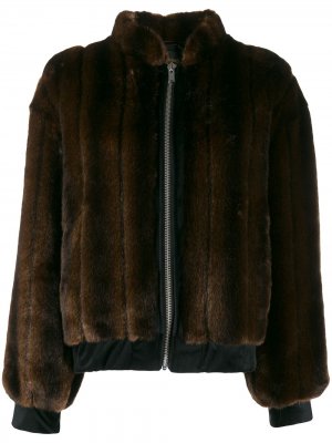 Куртка Nina La Seine & Moi. Цвет: коричневый