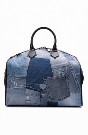 Текстильная дорожная сумка Edge Dolce & Gabbana. Цвет: синий
