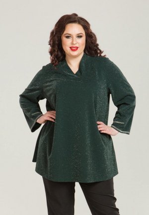 Пуловер Luxury Plus. Цвет: зеленый