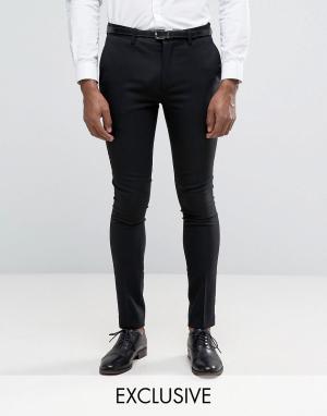 Супероблегающие брюки под смокинг -Черный Only & Sons