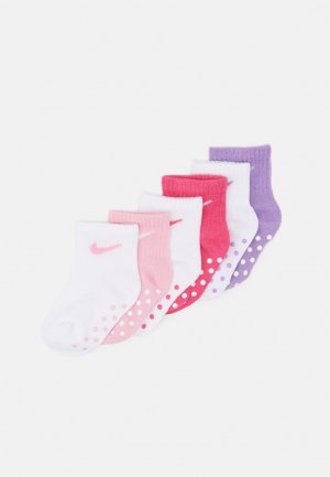 Носки Pop Color Gripper Infant Todler Ankle 6 Pack , розовый Nike