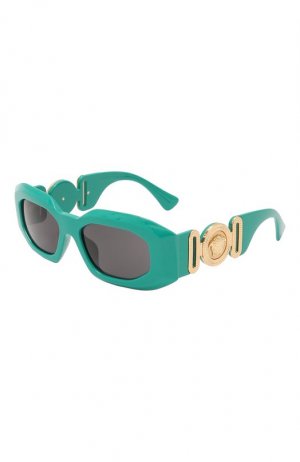 Солнцезащитные очки Versace. Цвет: голубой
