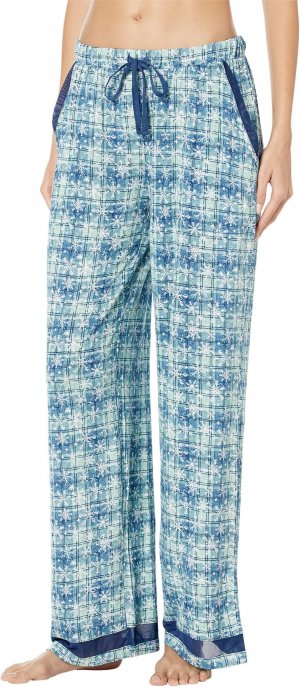 Классные и удобные пижамные брюки , цвет Snowfall Plaid Print Jockey
