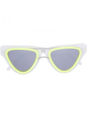 Солнцезащитные очки Sodapop V Smoke X Mirrors. Цвет: телесный