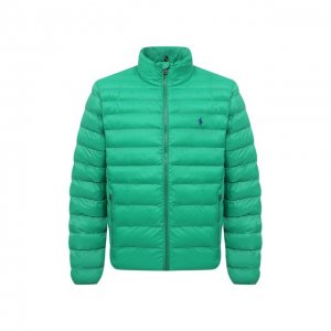 Утепленная куртка Polo Ralph Lauren. Цвет: зелёный