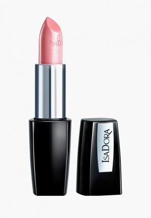 Помада Isadora для губ увлажняющая Perfect Moisture Lipstick 77, 4.5 г. Цвет: розовый
