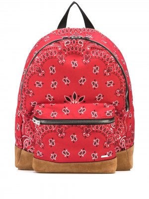 Рюкзак с принтом AMIRI. Цвет: красный