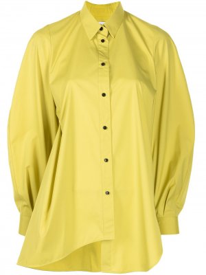 Рубашка асимметричного кроя Enföld. Цвет: желтый