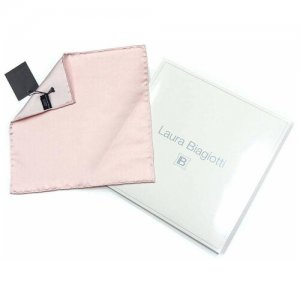 Бледно-розовый карманный платочек 818490 Laura Biagiotti. Цвет: розовый