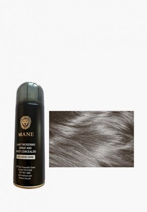 Загуститель для волос Mane BLACK (ЧЕРНЫЙ), 200 мл. Цвет: черный