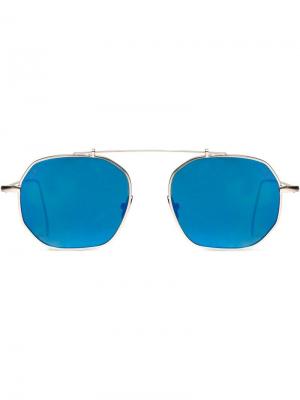 Матовые солнцезащитные очки Nomad L.G.R. Цвет: золотистый