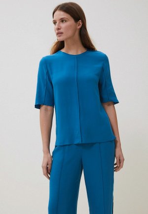 Блуза Marks & Spencer AUTOGRAPH. Цвет: синий