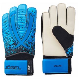 Вратарские перчатки , размер 9, голубой, белый Jogel. Цвет: белый/голубой