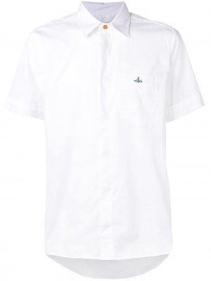 Рубашка с короткими рукавами Vivienne Westwood. Цвет: белый