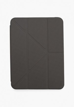 Чехол для планшета Uniq iPad Mini 8.3 (Gen 6), Transforma 3-х позиционный, с усиленным бампером и отсеком стилуса. Цвет: черный