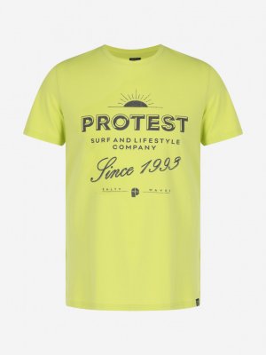 Футболка мужская , Желтый Protest. Цвет: желтый