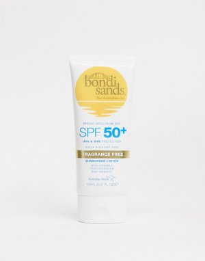 Солнцезащитный лосьон без отдушек с SPF50+ объемом 150 мл -Прозрачный Bondi Sands