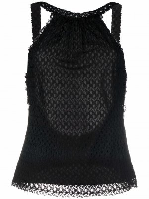 Crochet-knit vest top Missoni. Цвет: черный
