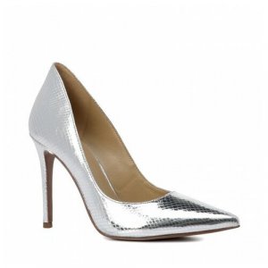 Туфли, размер 35,5, серебряный MICHAEL KORS. Цвет: серебристый/серебряный