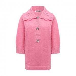 Шерстяной пуловер Vivetta. Цвет: розовый