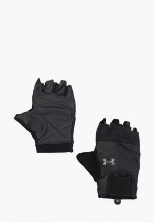 Перчатки для фитнеса Under Armour UA Mens Training Glove. Цвет: черный