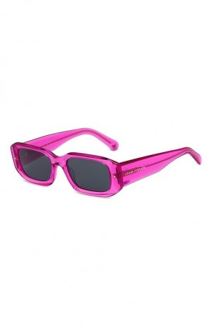 Солнцезащитные очки Chiara Ferragni. Цвет: розовый