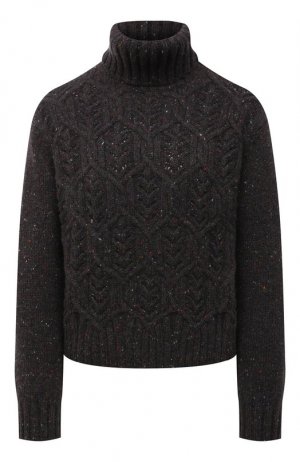 Кашемировый свитер Loro Piana. Цвет: серый