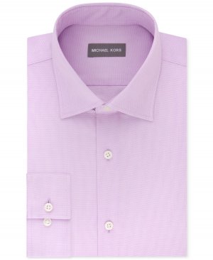 Мужская рубашка стандартного кроя для страйкбола без утюга , розовый Michael Kors