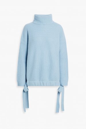 Кашемировый свитер с высоким воротником в рубчик JASON WU, синий Wu