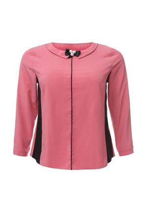 Блуза Milana Style. Цвет: розовый