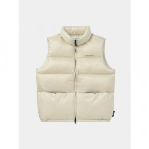 Жилет PERTEX® T Down Vest, размер XL, бежевый, белый thisisneverthat. Цвет: бежевый/белый/слоновая кость