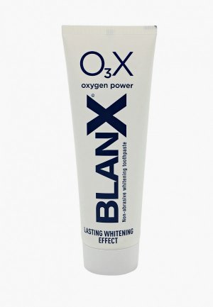 Зубная паста Blanx O3X. Цвет: белый