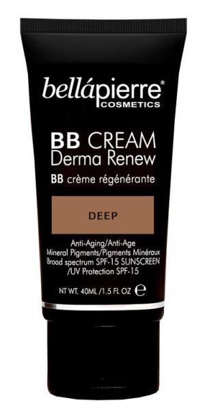 BB крем Derma Renew Cream Deep (Цвет variant_hex_name A16B49) Bellápierre. Цвет: deep