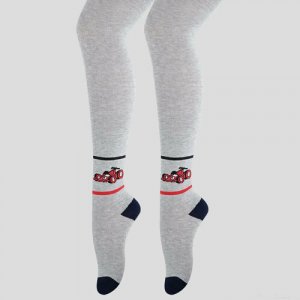 Колготки , размер 86/92, серый PARA socks. Цвет: серый