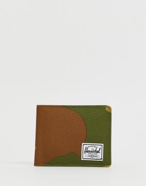 Бумажник с камуфляжным принтом Roy RFID Herschel Supply Co. Цвет: мульти