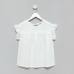 Блузка MINAKU. Цвет: белый