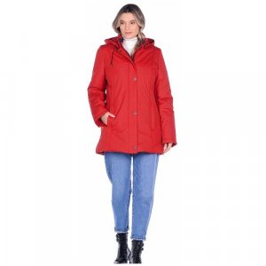Куртка , размер 34(44RU), красный Maritta. Цвет: красный