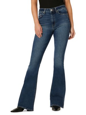 Расклешенные джинсы с высокой посадкой Holly , цвет Lotus Hudson