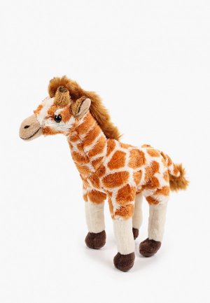 Игрушка мягкая WWF Жираф,18 см. Цвет: коричневый