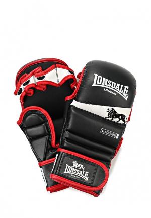 Перчатки боксерские Lonsdale. Цвет: черный