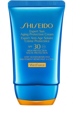 Солнцезащитный антивозрастной крем Expert Sun SPF30 (50ml) Shiseido. Цвет: бесцветный