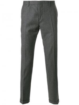 Классические брюки Paul Smith. Цвет: серый