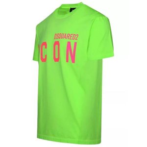 Футболка cotton t-shirt , зеленый Dsquared2