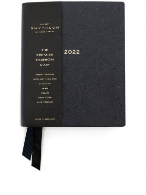 Записная книжка 2022 Premier Fashion Smythson. Цвет: черный