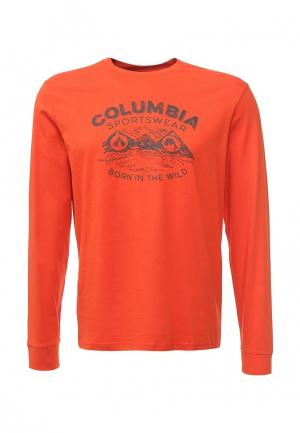 Лонгслив Columbia Born In The Wild™ Long Sleeve. Цвет: оранжевый